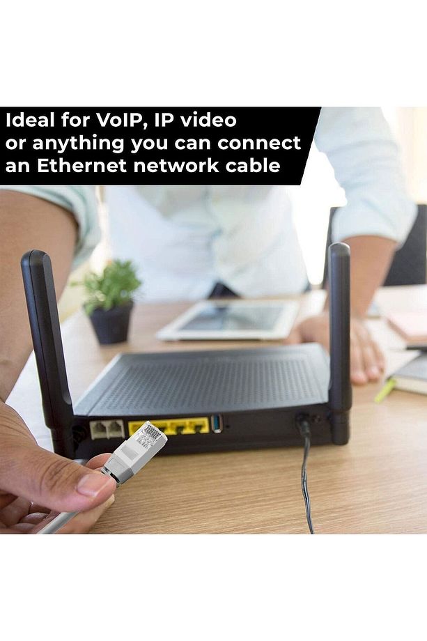 Cat5e 8p8c Rj45 Network Internet Ethernet Bilgisayar Kablosu Modem Lan Rj45 Patch Kablo ( 40 Metre ) - 7