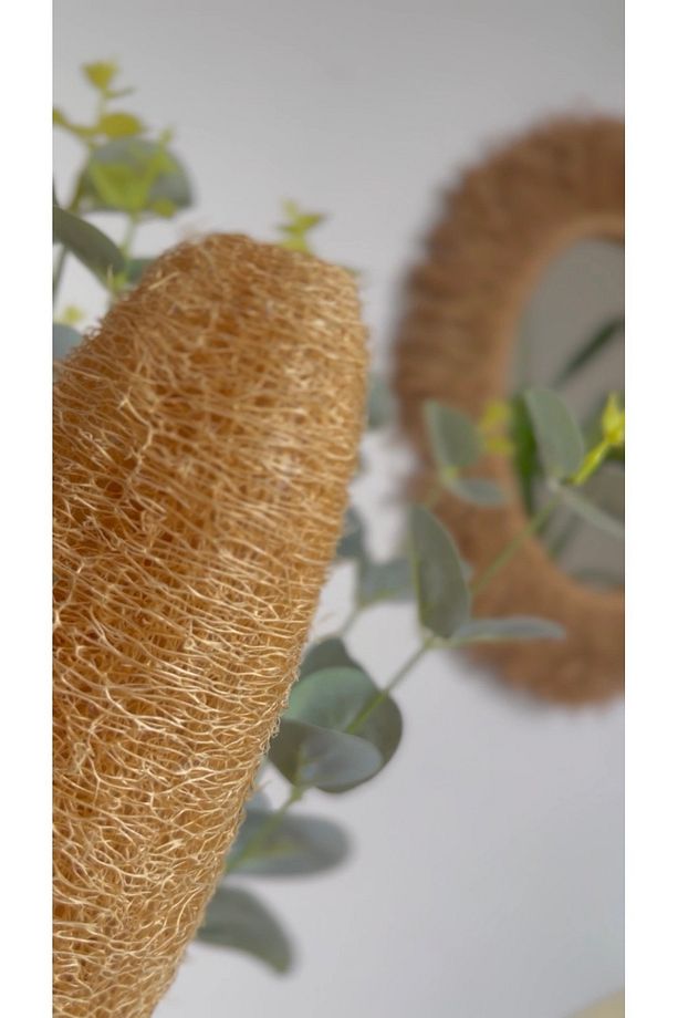 Dekoratif Bohem Kahverengi 30 Cm 1 Adet Duvar Aynası - 1