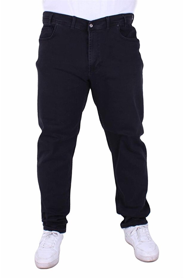 بنطال جينز من Power Lycra Madrid 11900 Anthracite - مقاس كبير