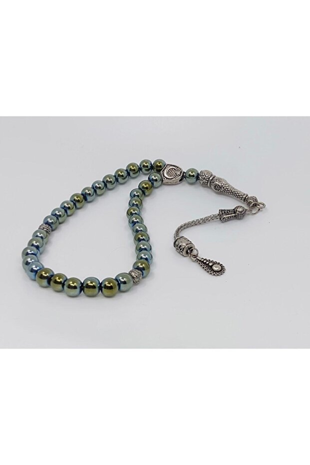 Doğal Taş Hematit Tesbih - 3