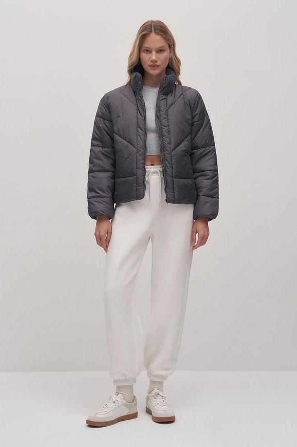 Kadın Basic Jogger Eşofman Altı - 4