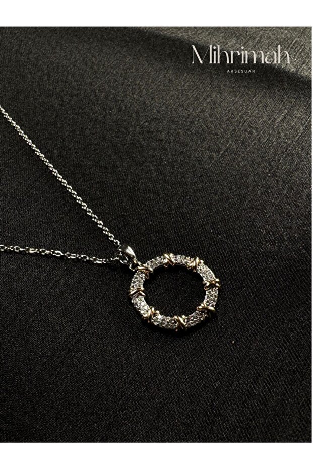 Çelik Halka Xoxo Kolye 45cm - 5