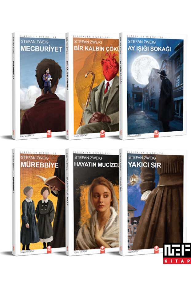 Stefan Zweig Seti - 2 (6 Kitap)