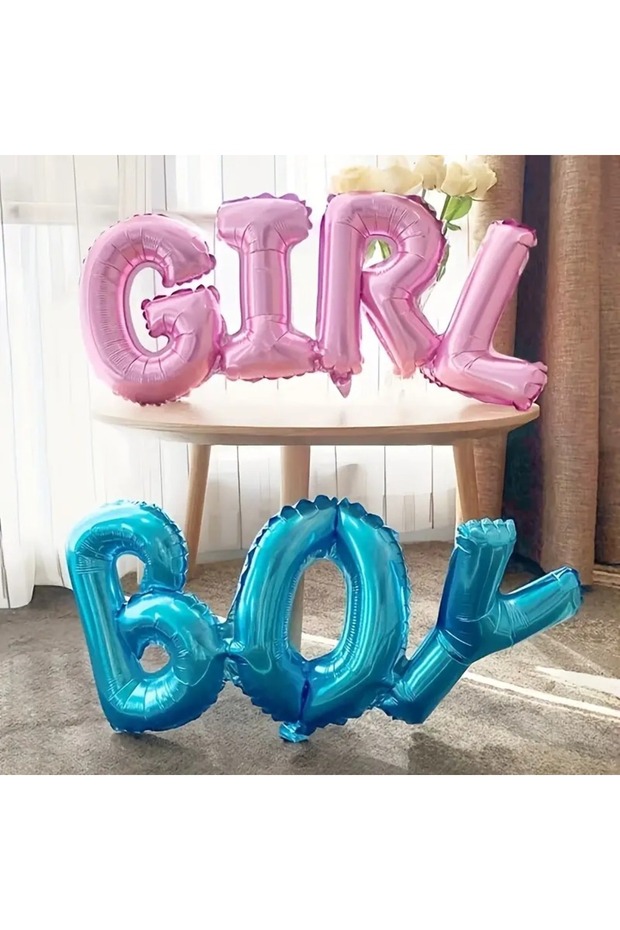 Mini Party Store Boy Girl Balloon Set