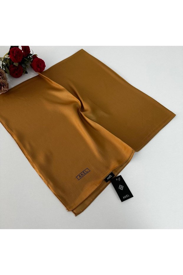 Plain Crystal Scarf Mustard Lta0411