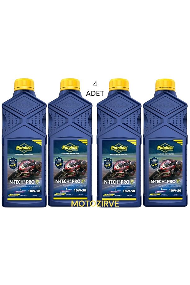 Sport 4R 10w-50 N-Tech Yarı Sentetik Yağ 1 Lt (4 Adet) - 1