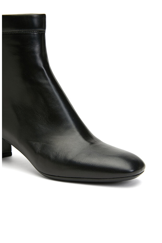 Siyah Kadın Deri Bot - 6