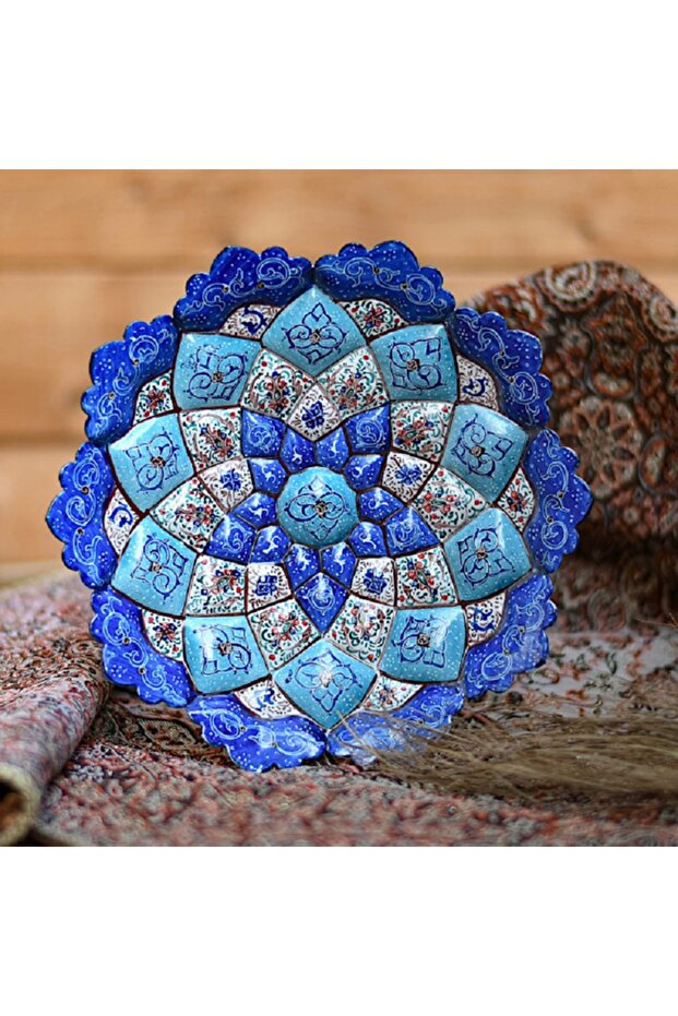 Emaye tabak 20 cm - 1