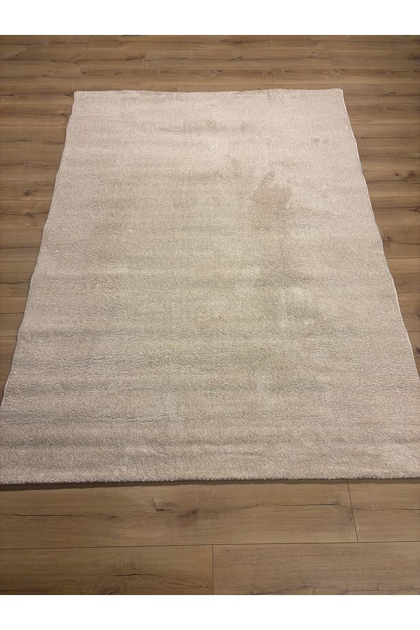 DİVAN  HOME SOFT SHAGGY +160X220 EBATLI+TEK RENK BEJ VE KAPUÇİNO - 1