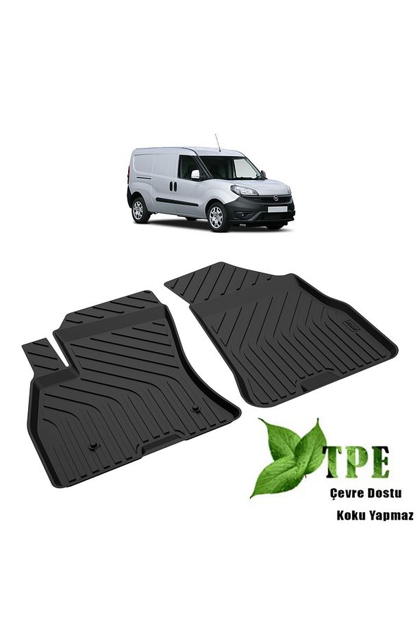 Fiat Doblo Maxi Panelvan Havuzlu Paspas Ön Iki 2016 2017 2018 2019 2020 2021 2022 - 1