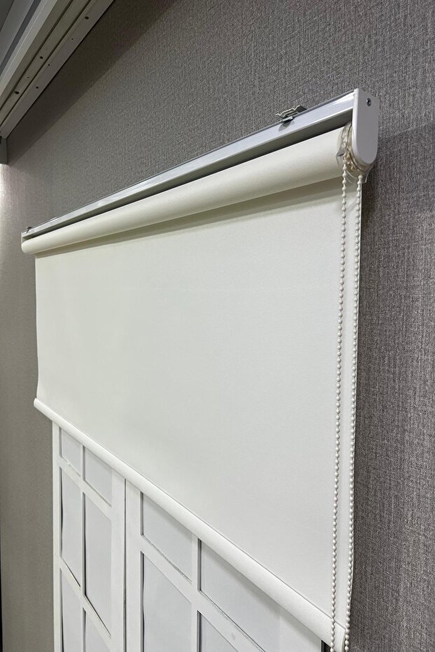 Stor Perde İthal Mat Polyester Krem - 3