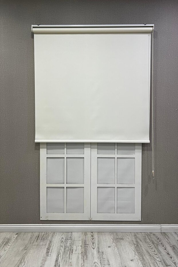 Stor Perde İthal Mat Polyester Krem - 1