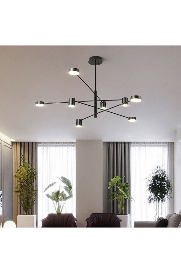Polyp Samsung Ledli Ahtapot 100cm -6/10 Cm Spot Led Avize - 6