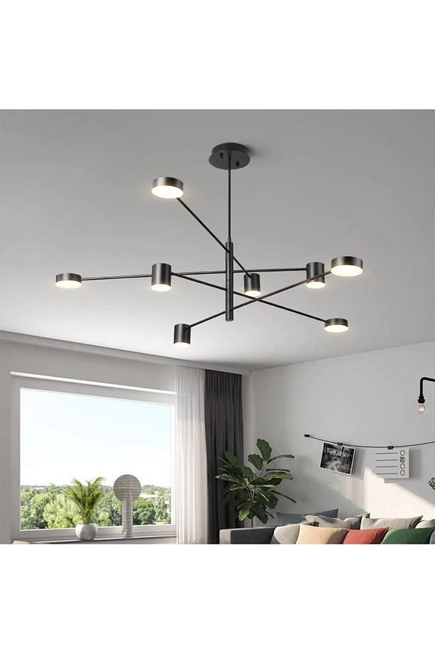 Polyp Samsung Ledli Ahtapot 100cm -6/10 Cm Spot Led Avize - 2