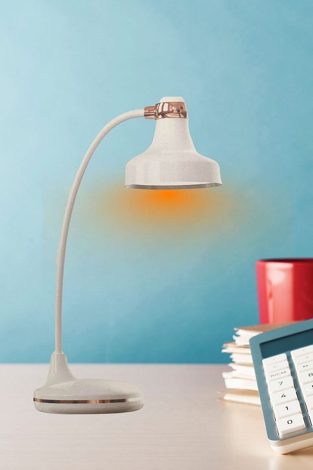 ® Dokunmatik 3 Farklı LED Işıklı Çalışma Masası Üstü Lamba - 3