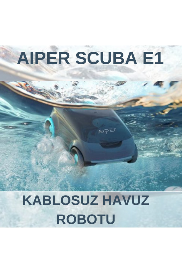 scuba E1 Kablosuz Havuz Temizleme Robotu - 6