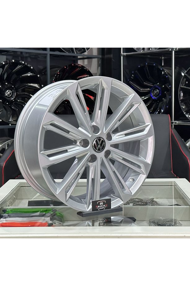 17 Inç 5x112 Vw Passat Jetta Caddy Verona Jant Modeli (4ADET) - 3