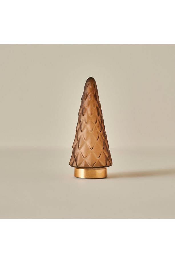Pine Tree Ledli Aydınlatma Koyu Kahve (24 cm) - 1