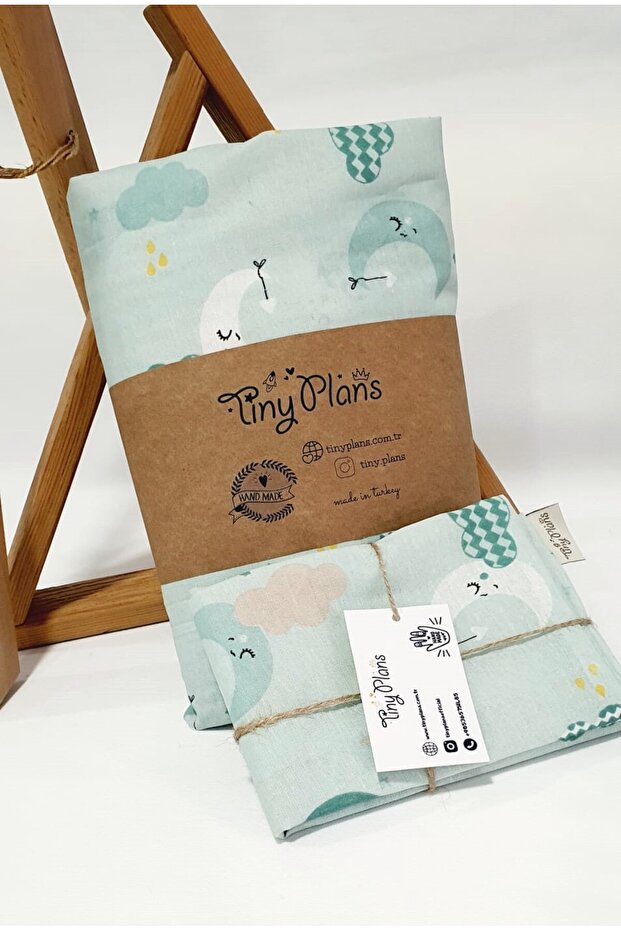 Elastic Baby Bed Sheet Pillowcase Set 70X180 cm