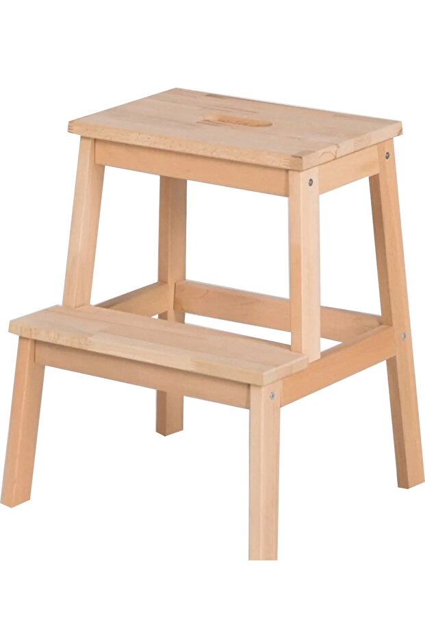 Basamaklı Ahşap Tabure - 1