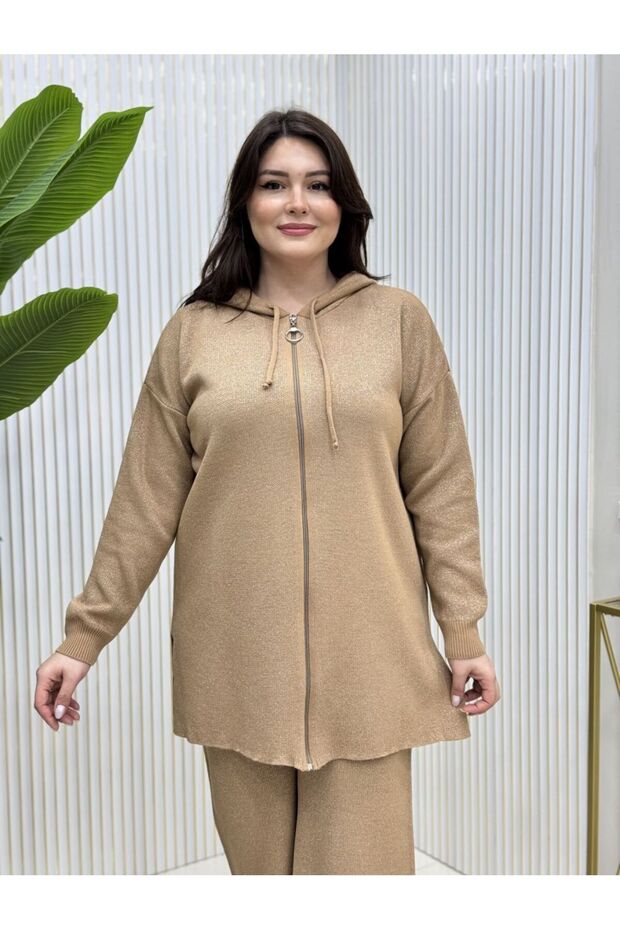 Sim Detaylı Triko Takım - 2