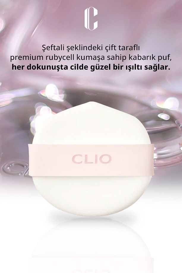 Hassas Uygulama Sağlayan Makyaj Pufu CLIO Kill Cover High-Glow Cushion Puff - 4