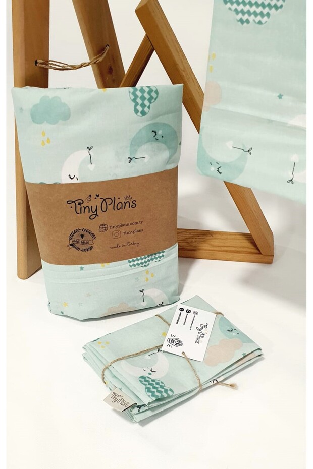 طقم ملاءات مطاطية لشخص واحد - 6