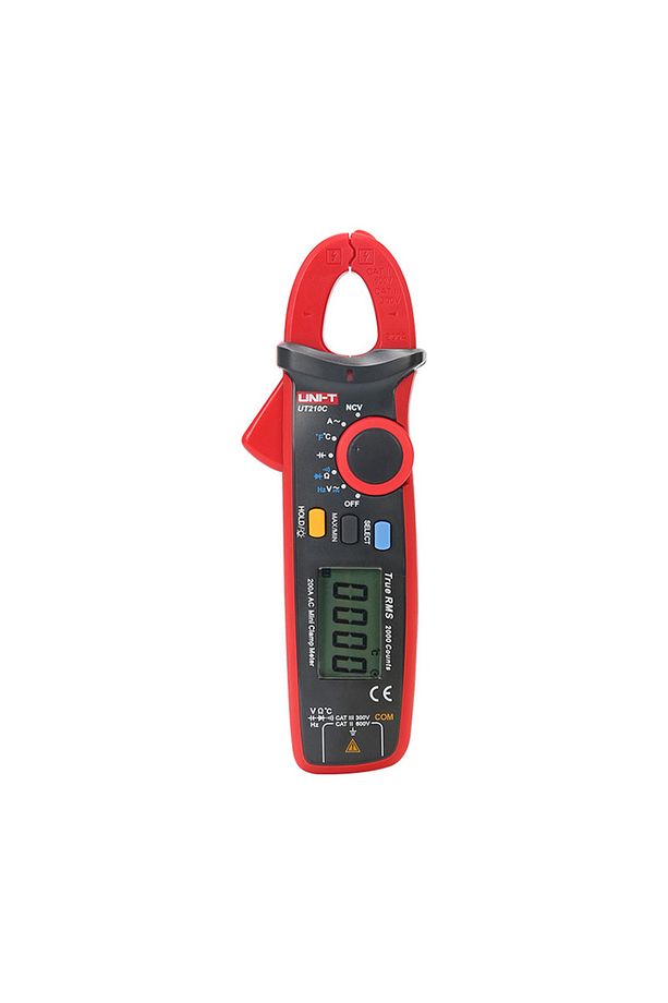 Ut-210c Ac 200a True Rms Yüksek Hassasiyetli Mini Dijital Kelepçe Multimetre; - 1