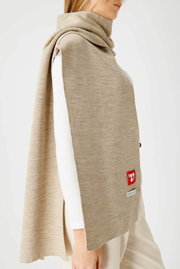 وشاح المنك بلون خالص - 6