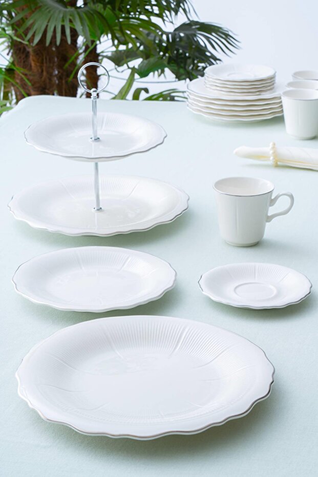 Sinatra 6 Kişilik 20 Parça Brunch Seti - Silver - 3
