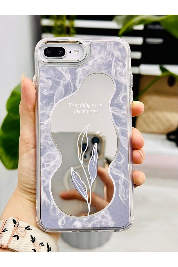 IPhone 6 PLUS - 7 Plus - 8 Plus Uyumlu Aynalı  Model Silikon Kılıf - 3