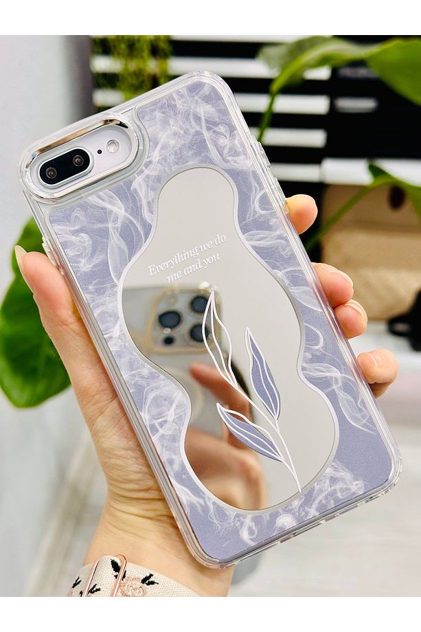 IPhone 6 PLUS - 7 Plus - 8 Plus Uyumlu Aynalı  Model Silikon Kılıf - 2