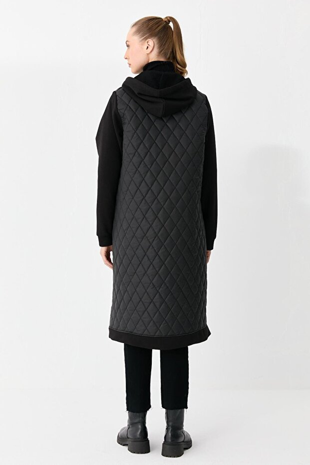 Şişme Mont  Siyah - 6
