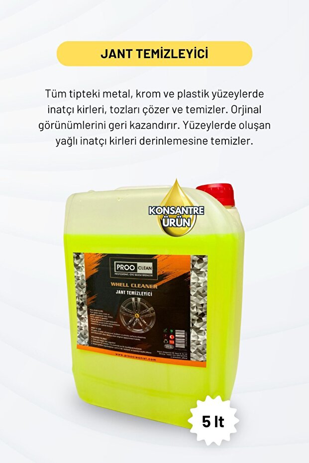 Jant Temizleyici 5lt - 1