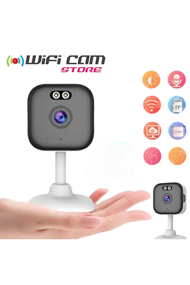 2K İç Mekan Wifi Kamera Gece Görüş-Ses-İnsan Algılama - 3