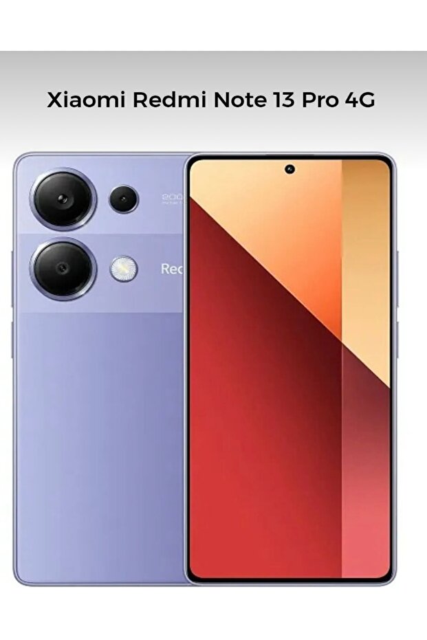 Xiaomi Redmi Note 13 Pro 4G متوافق مع حامي العدسة المعدنية المزخرفة بالحجر - 3