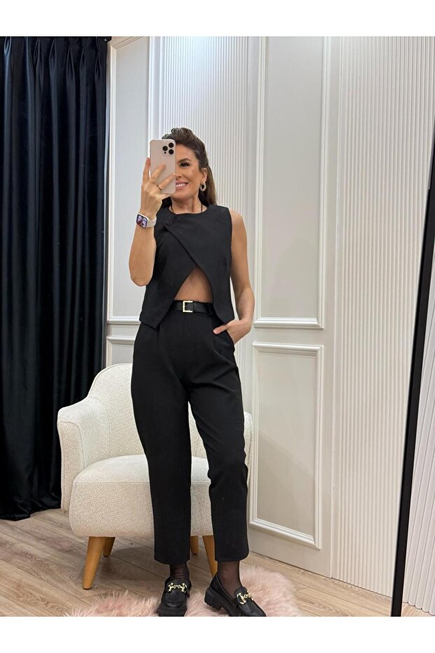 Çapraz Yelek Takım - 3