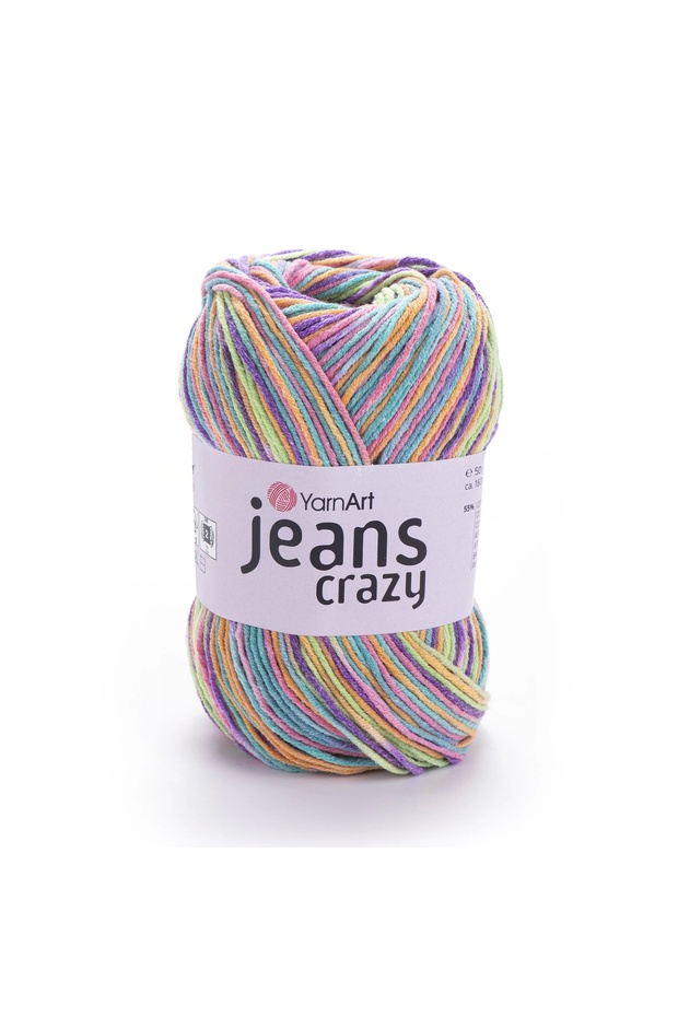 Jeans Crazy - Ebruli El Örgü Ipi Ebruli-8215 - 1