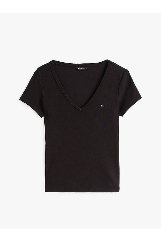 TJW SLIM ESSENTIAL RIB V SS - 1