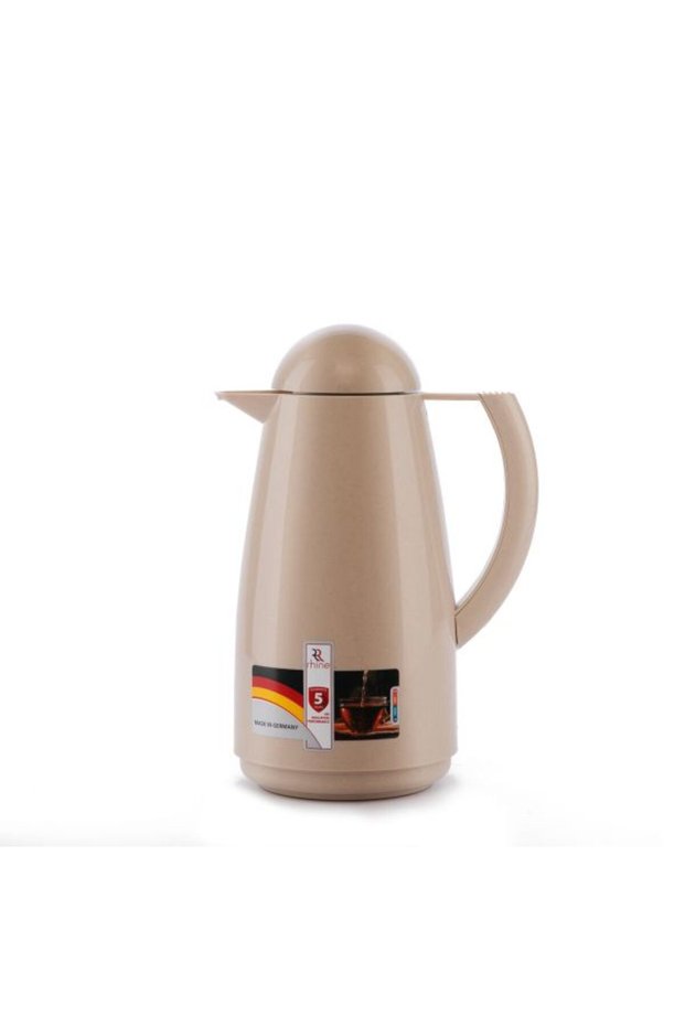 Al-Rhein German thermos, 1 liter, light brown, granite