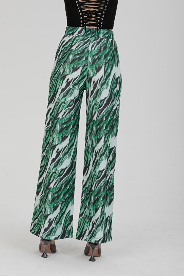 بنطال رقمي بنمط اللهب - 3