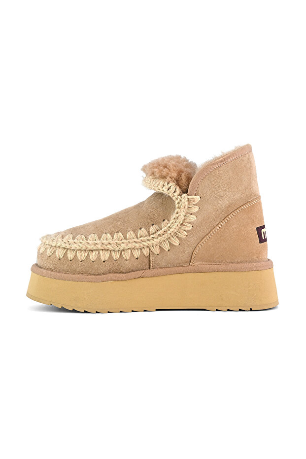 Kadın / Kız Bot (Kar) MU.FW681000A CAM  Mou Mini Eskimo Platform Boot Camel - 5
