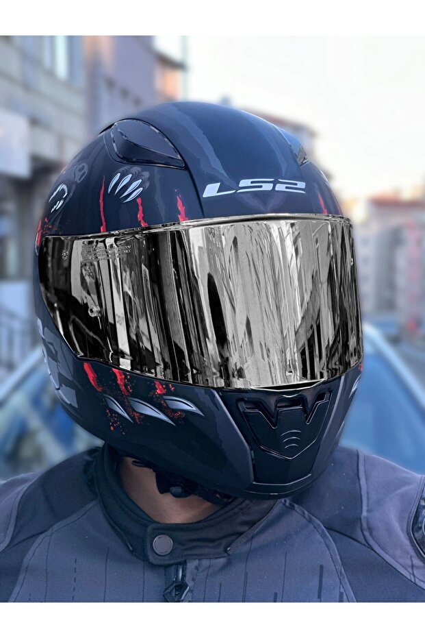 Rapıd 2 Clawn Mat Siyah-gri-kırmızı Kask - 1