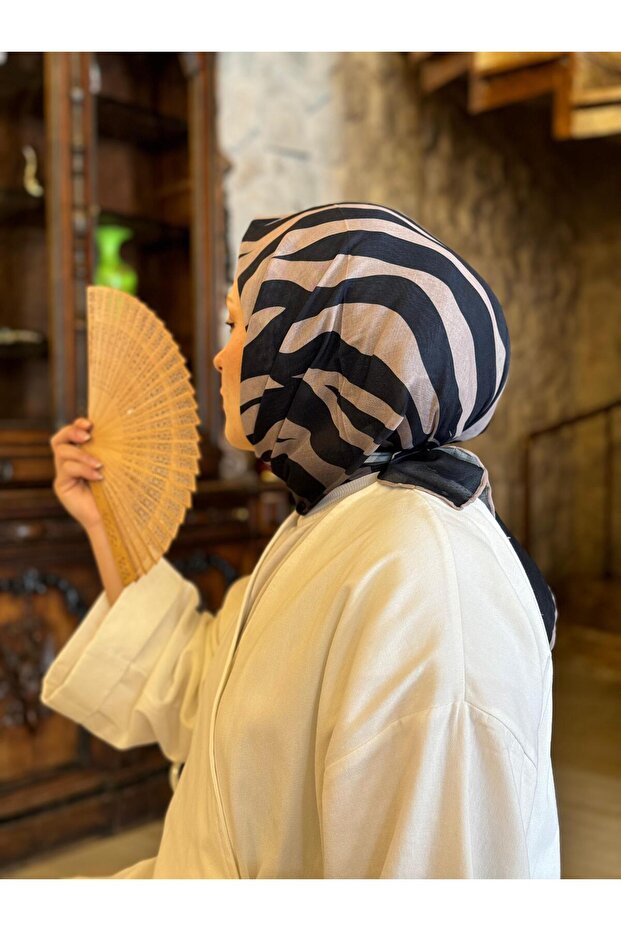 Eșarfă din bumbac moale - 1