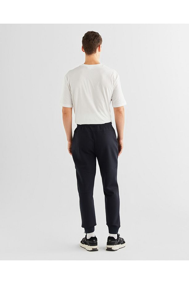 Erkek Siyah Regular Fit Eşofman Altı - 2