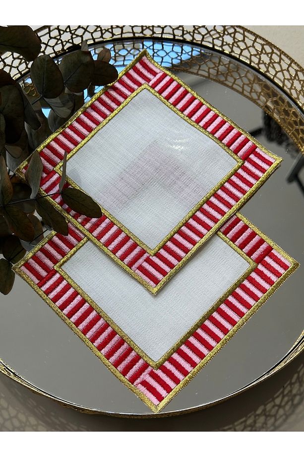Sibelart 2’li Pip Studio Desenli Kahve Yanı Sunum Peçetesi - 1