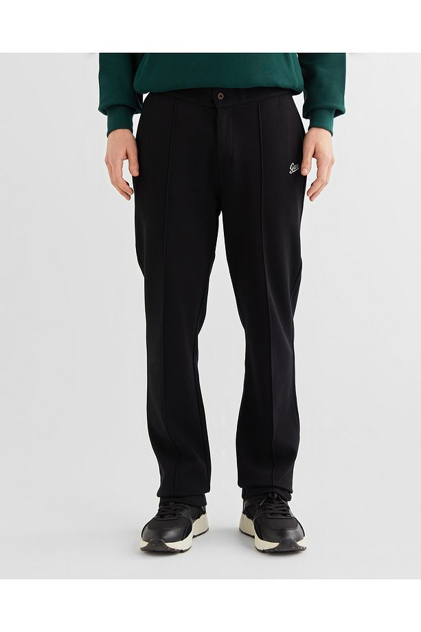 Erkek Siyah Regular Fit Eşofman Altı - 3