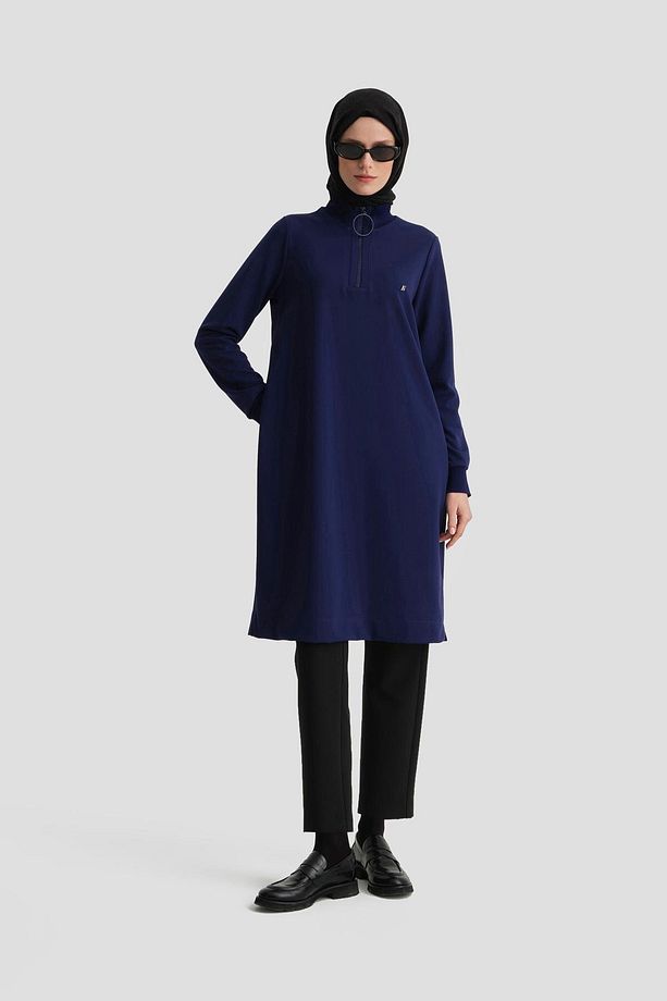 Sweat Tunik Ortd412 Morcivert - 2