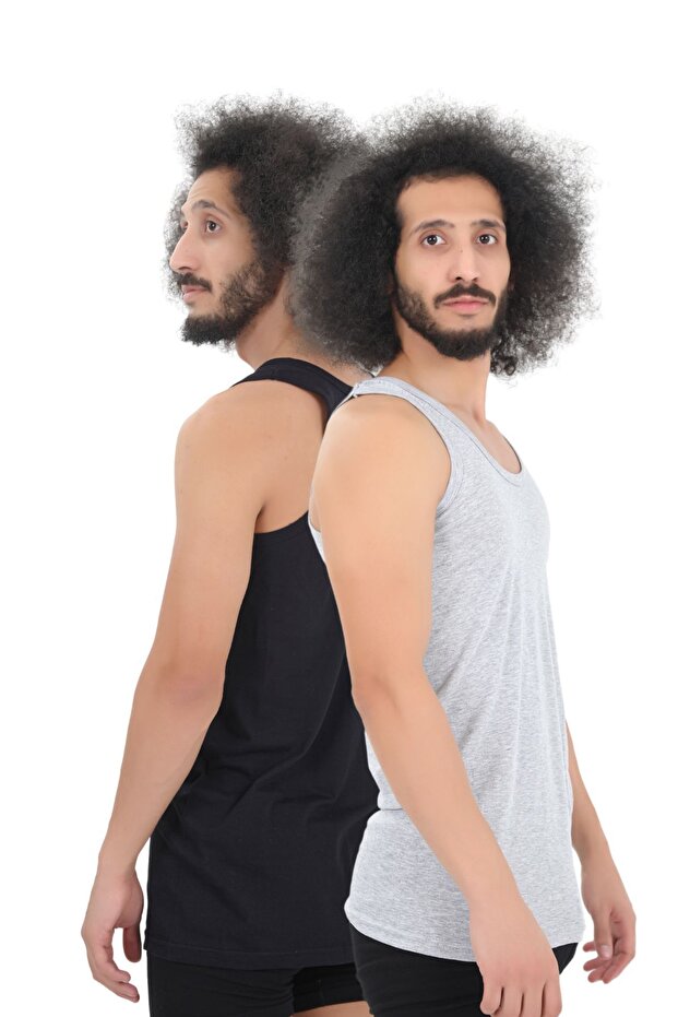 Erkek Atlet Pamuklu Basic 6'lı Premium Paket - 8