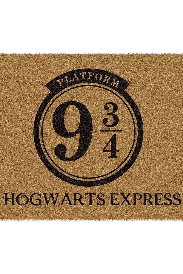 Paspas Harry Potter Hogwarts Express Desenli Kapı Önü Paspası 40 x 60 cm - 4
